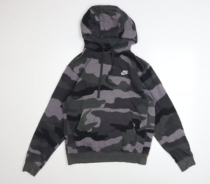 Mens UK Size S Nike Multicoloured Pullover Hoodie