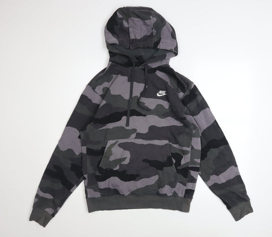 Mens UK Size S Nike Multicoloured Pullover Hoodie