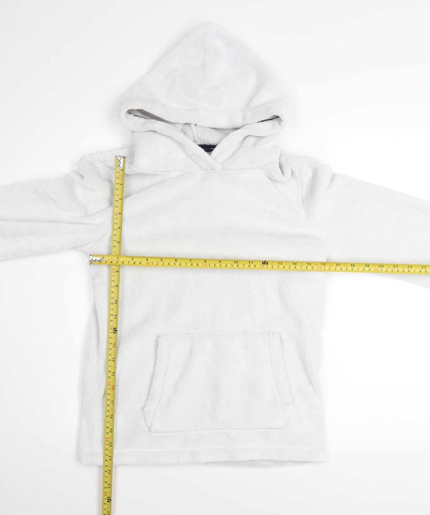 Girls UK Size 12-13 Years FatFace White Pullover Hoodie