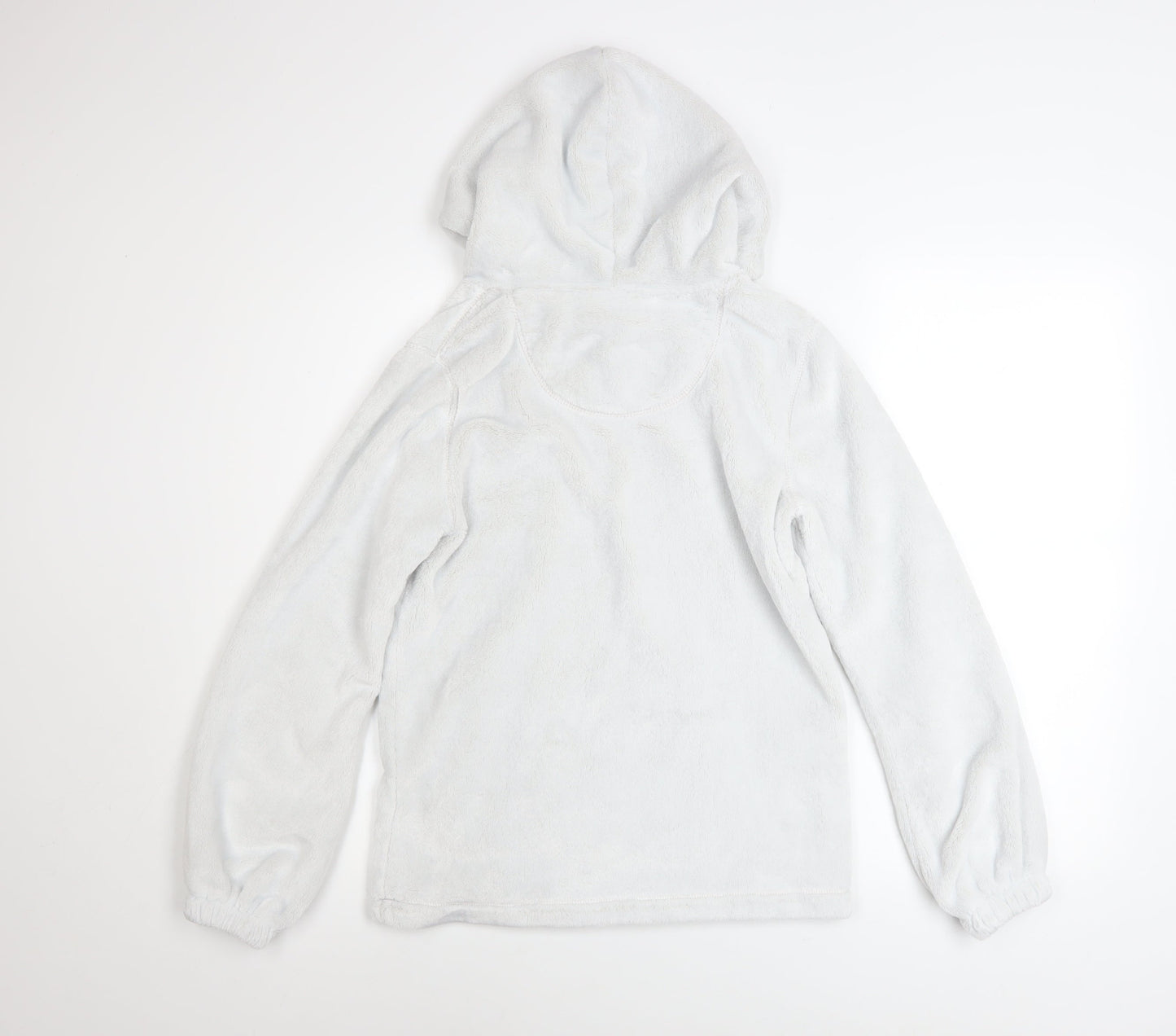 Girls UK Size 12-13 Years FatFace White Pullover Hoodie