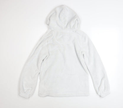 Girls UK Size 12-13 Years FatFace White Pullover Hoodie