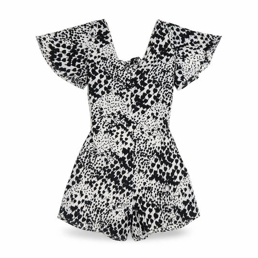 Womens UK Size S Zara One-Piece Black Playsuit