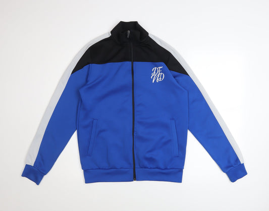 Mens UK Size S DFND Blue Gym & Training Running & Jogging Football Casual Jacket