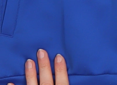 Mens UK Size S DFND Blue Gym & Training Running & Jogging Football Casual Jacket