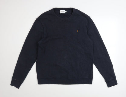 Mens UK Size XL Farah Blue Pullover Sweatshirt