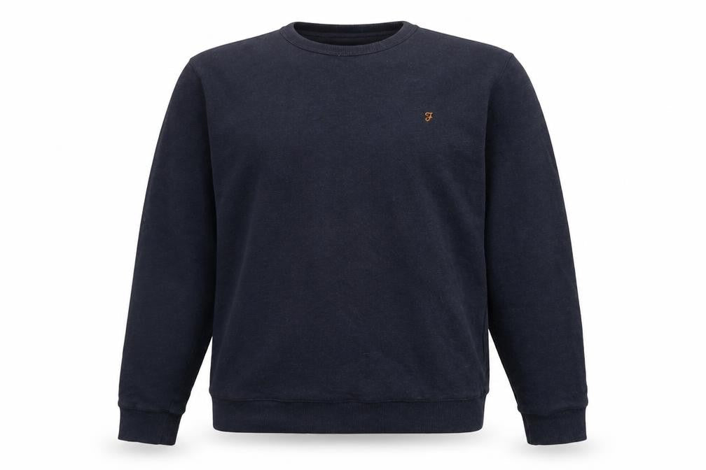 Mens UK Size XL Farah Blue Pullover Sweatshirt