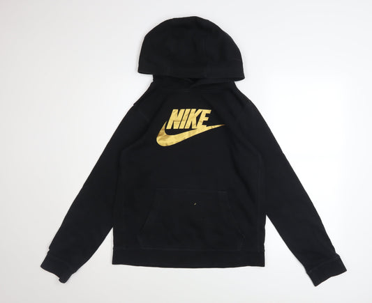 Boys UK Size XL Nike Black Pullover Hoodie