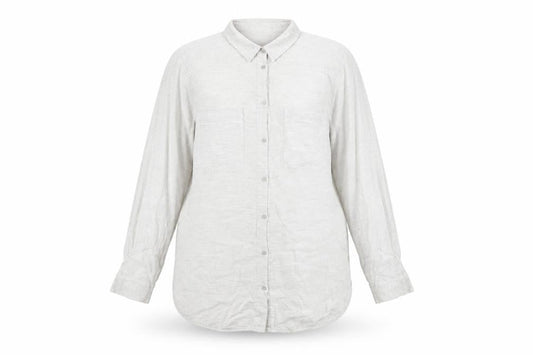 Womens UK Size 16 Mint Velvet White Basic Button-Up