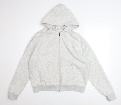 Mens UK Size M MP Grey Full Zip Hoodie
