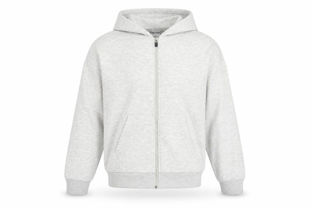 Mens UK Size M MP Grey Full Zip Hoodie