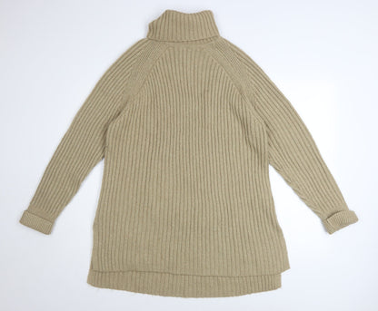 Womens UK Size L Marks and Spencer Beige Pullover Jumper