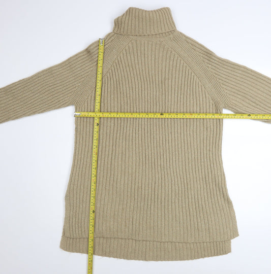 Womens UK Size L Marks and Spencer Beige Pullover Jumper