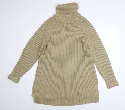 Womens UK Size L Marks and Spencer Beige Pullover Jumper