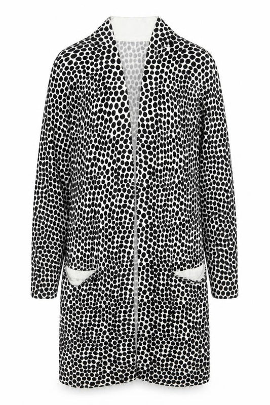 Womens UK Size 8/10 Capsule Black Cardigan Jumper