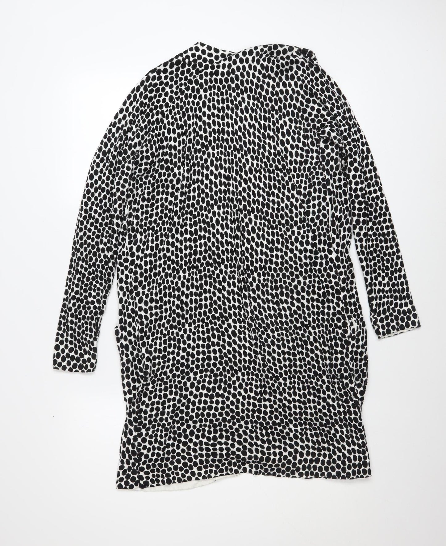 Womens UK Size 8/10 Capsule Black Cardigan Jumper