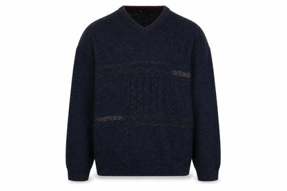 Mens UK Size M BH Blue Pullover Jumper