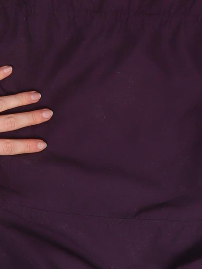 Womens UK Size 10 Dorothy Perkins Purple Parka Coat
