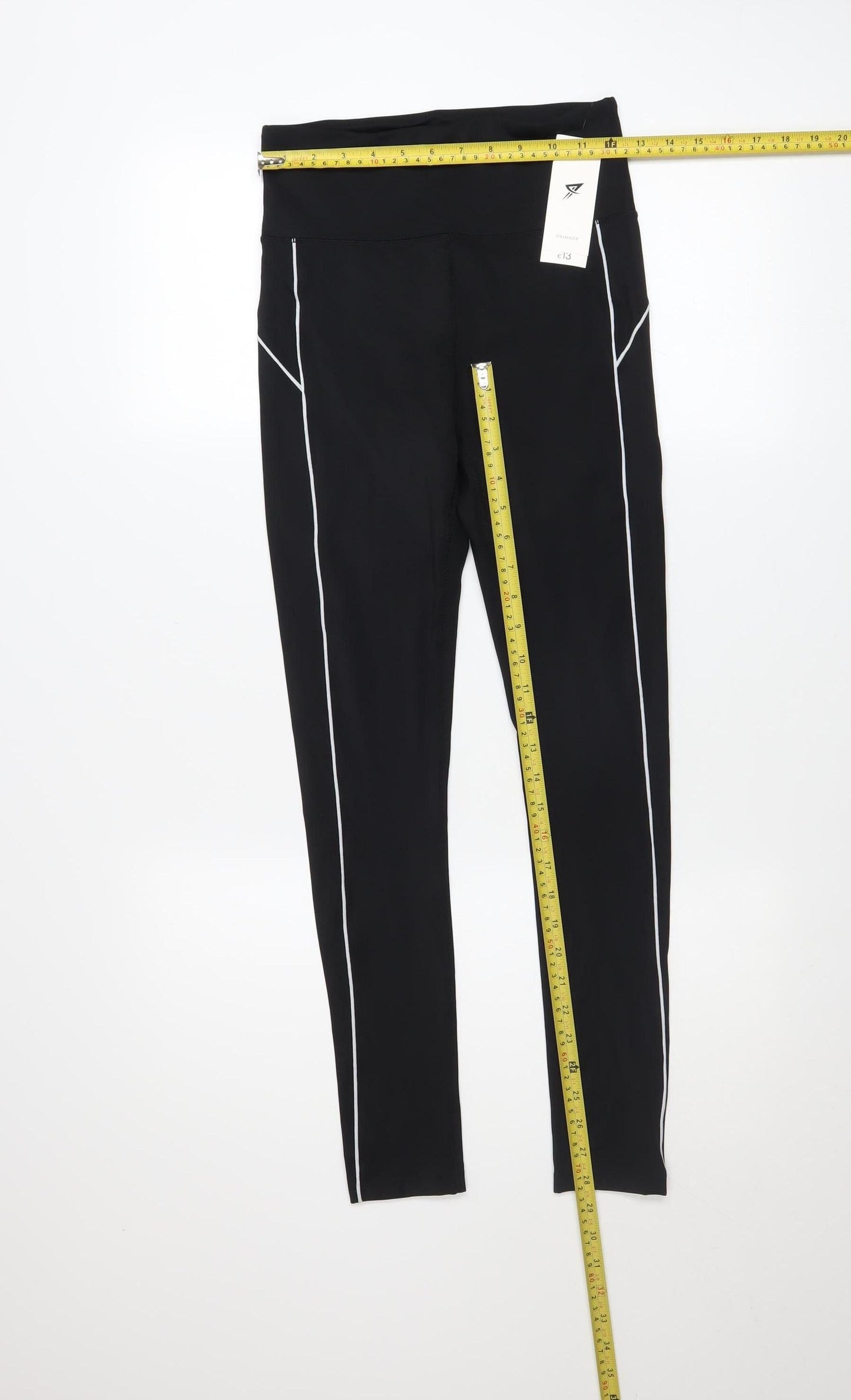Primark Women’s Black Slim Fit Leggings S Stretch Activewear Trousers