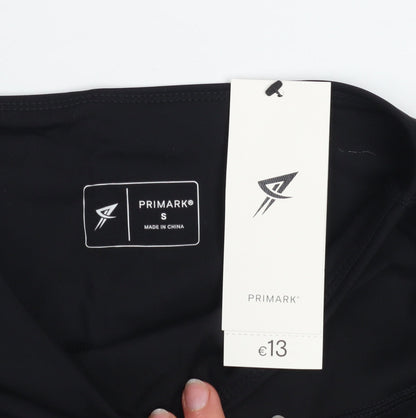 Primark Women’s Black Slim Fit Leggings S Stretch Activewear Trousers