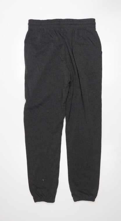 Lee Cooper Mens Grey XL Jogger Trousers Polyester Viscose Blend