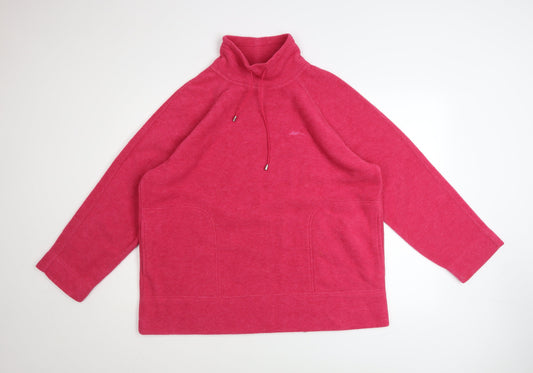 Womens UK Size 16 EAST Pink Pullover Sweatshirt