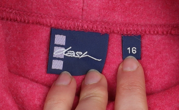 Womens UK Size 16 EAST Pink Pullover Sweatshirt