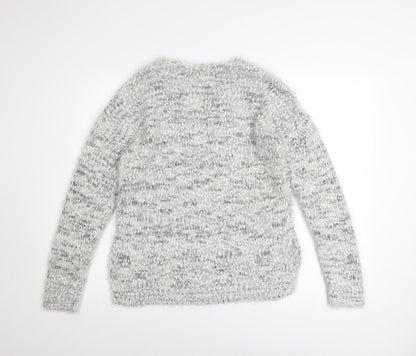 Womens UK Size S SO Grey Pullover Jumper