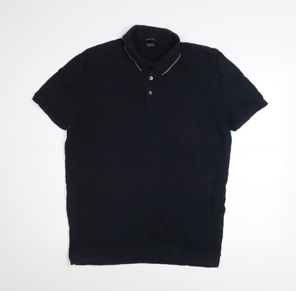 Mens UK Size XL Massimo Dutti Cotton Polo Shirt