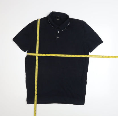 Mens UK Size XL Massimo Dutti Cotton Polo Shirt