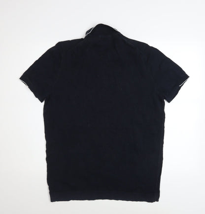Mens UK Size XL Massimo Dutti Cotton Polo Shirt