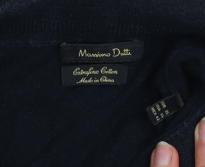Mens UK Size XL Massimo Dutti Cotton Polo Shirt