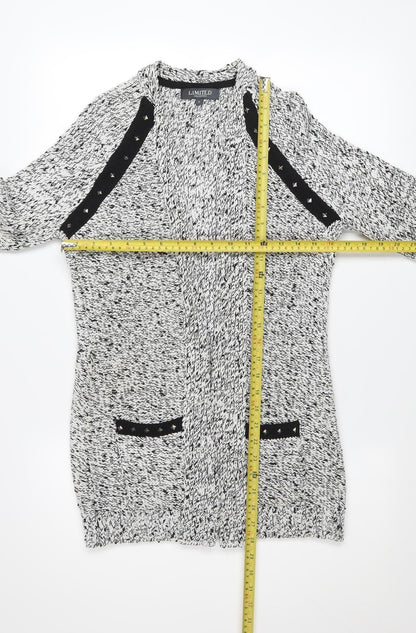 Womens UK Size 10 Marks and Spencer Grey Cardigan Jumper