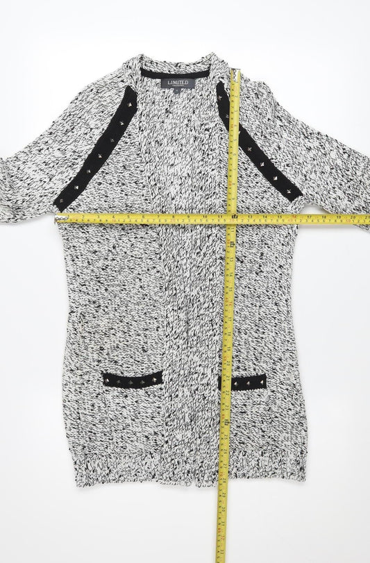 Womens UK Size 10 Marks and Spencer Grey Cardigan Jumper