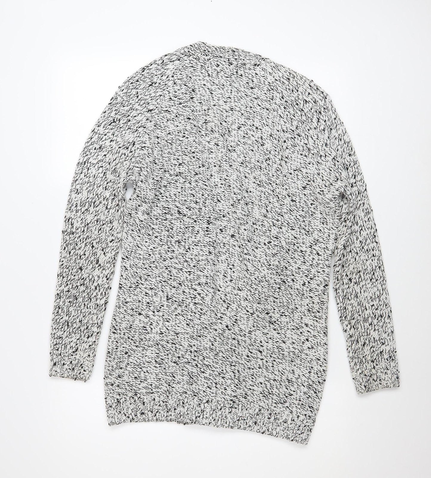 Womens UK Size 10 Marks and Spencer Grey Cardigan Jumper