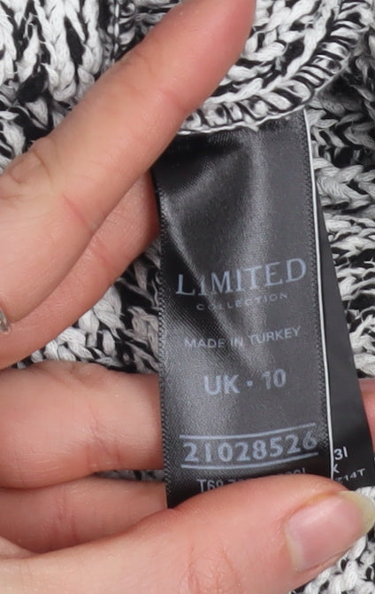 Womens UK Size 10 Marks and Spencer Grey Cardigan Jumper