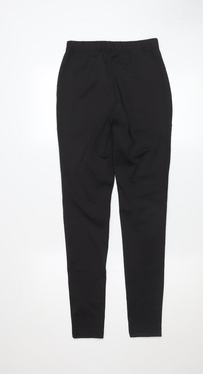 Womens UK Size S CHICME  Leggings Black Leggings
