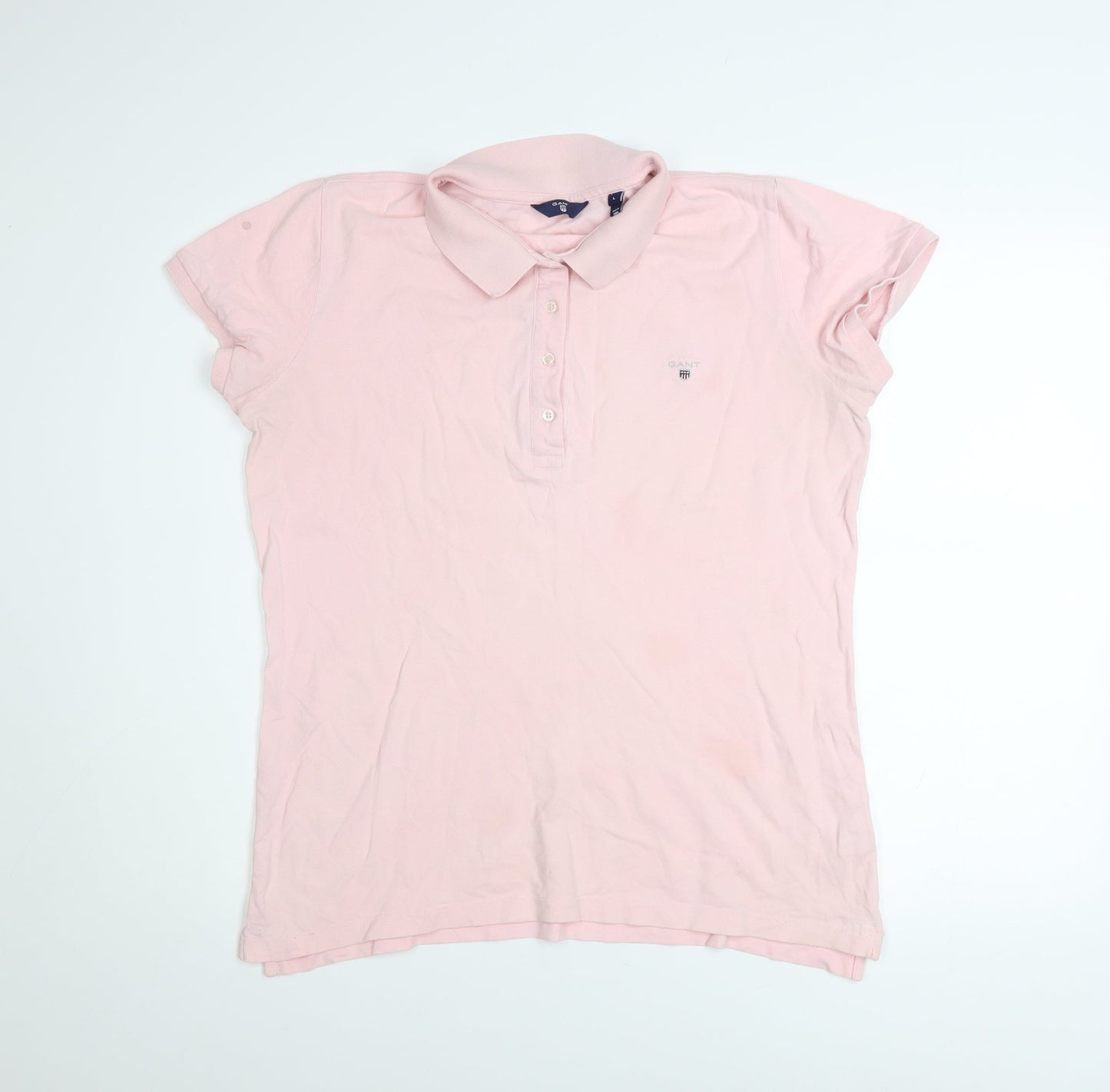 Mens UK Size L GANT 100% Cotton Polo Shirt