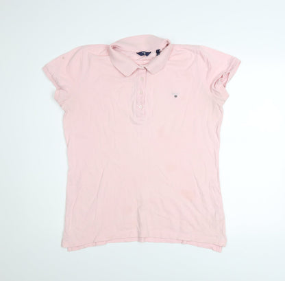 Mens UK Size L GANT 100% Cotton Polo Shirt