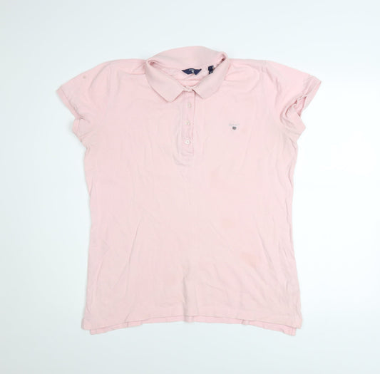 Mens UK Size L GANT 100% Cotton Polo Shirt