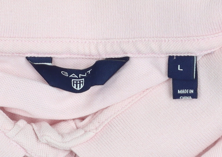 Mens UK Size L GANT 100% Cotton Polo Shirt