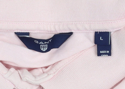 Mens UK Size L GANT 100% Cotton Polo Shirt