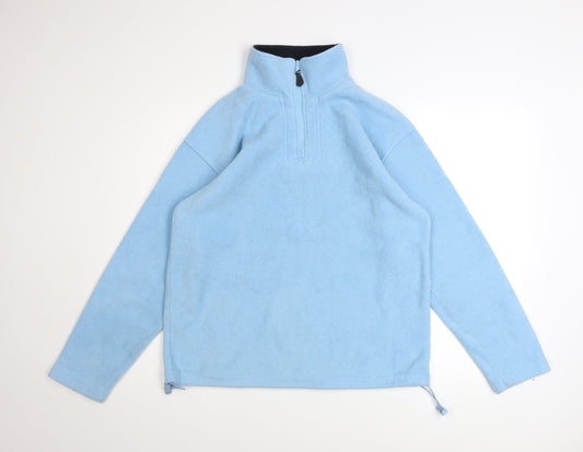 Mens UK Size M Internacionale Blue Pullover Sweatshirt