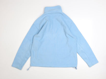 Mens UK Size M Internacionale Blue Pullover Sweatshirt