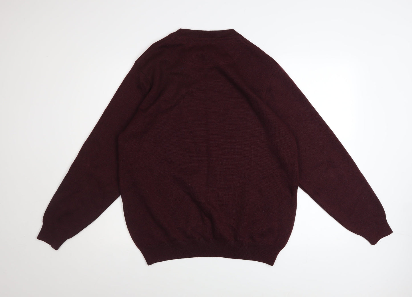 Mens UK Size L Zazzi Red Pullover Jumper