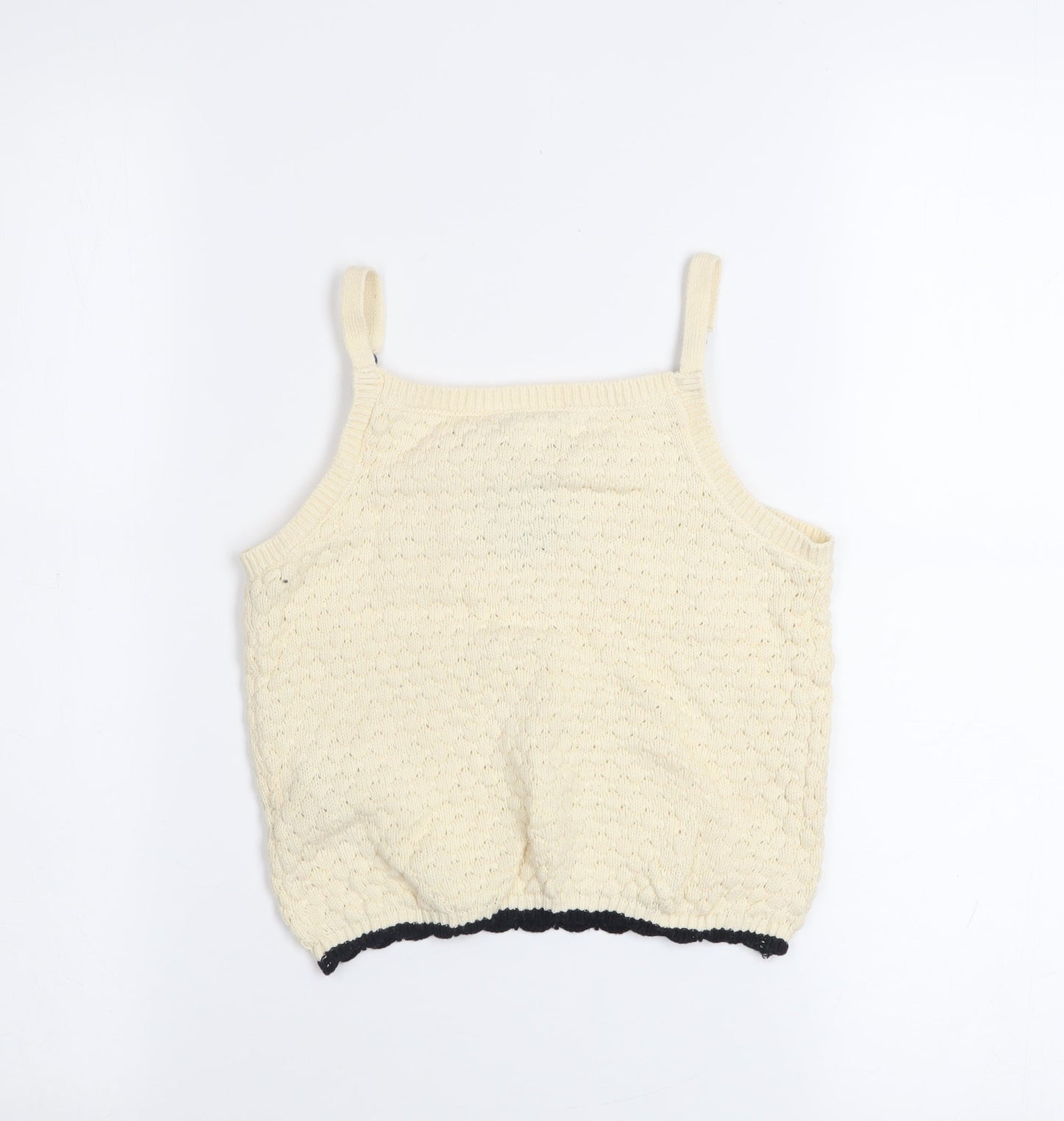 Girls UK Size 9-10 Years Primark Beige Camisole Tank