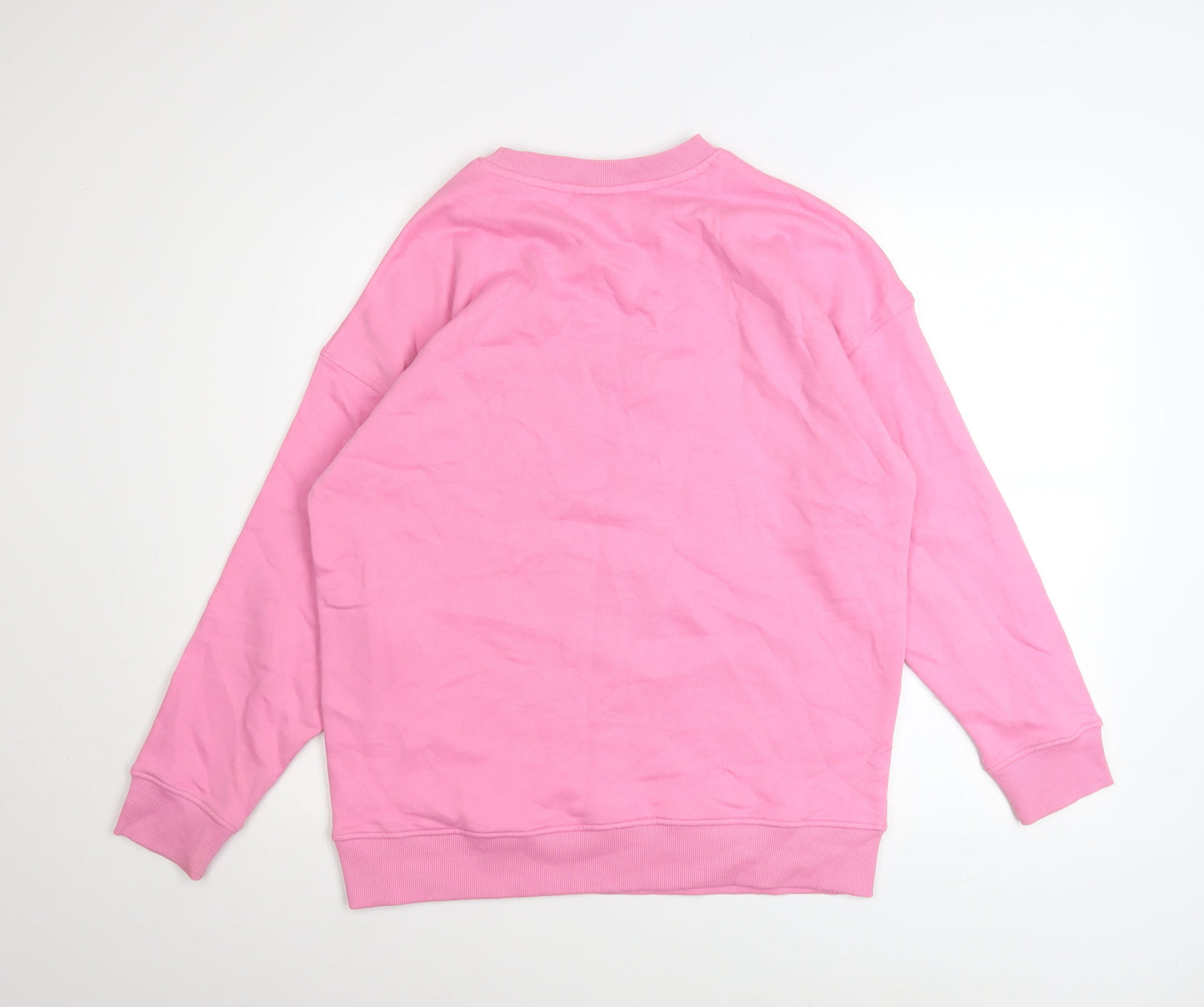 Unisex Adults UK Size S Coca-Cola Pink Pullover Sweatshirt