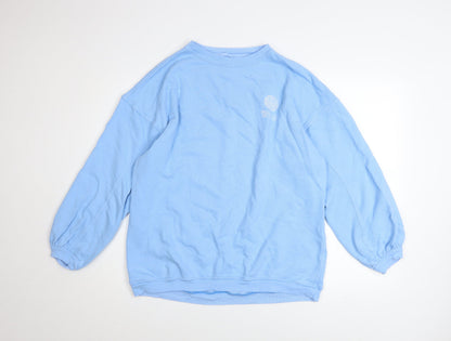 Unisex Adults UK Size S Aerie Blue Pullover Sweatshirt