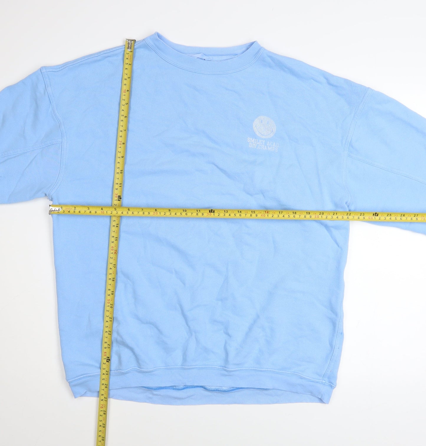Unisex Adults UK Size S Aerie Blue Pullover Sweatshirt