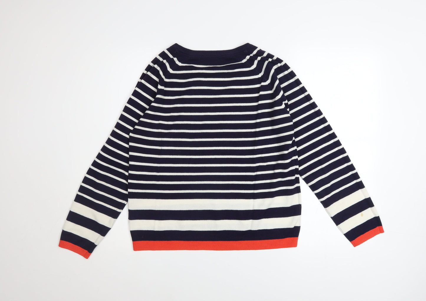 Womens UK Size 12 Marks and Spencer Blue Pullover Jumper