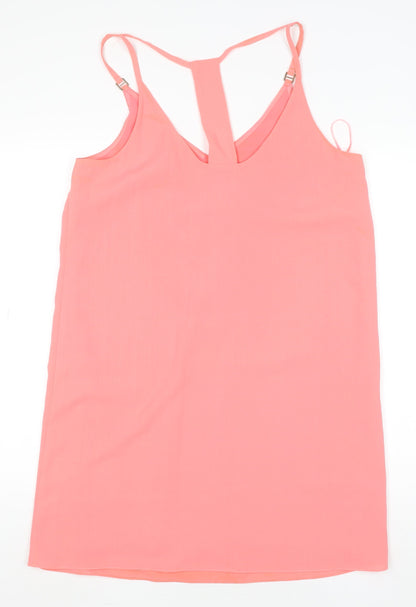 Womens UK Size 12 New Look Pink Camisole Tank